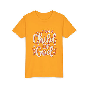 Child of God Youth T‑Shirt – Faith-Based Christian Tee for Kids