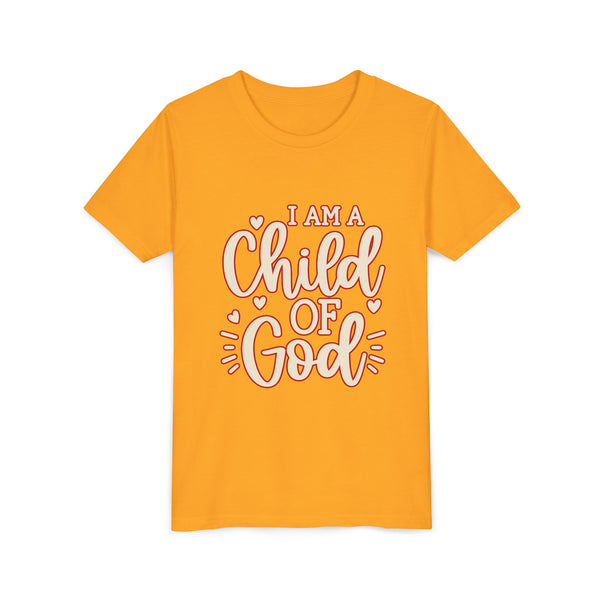 Child of God Youth T‑Shirt – Faith-Based Christian Tee for Kids