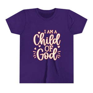 Child of God Youth T‑Shirt – Faith-Based Christian Tee for Kids