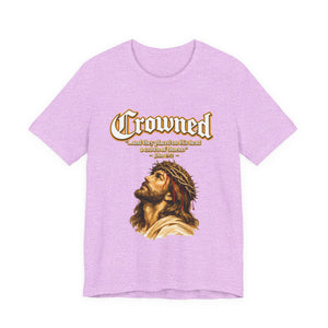 Crowned – Crown of Thorns Jesus T-Shirt John 19:2 | Jesus Faith Graphic Tee