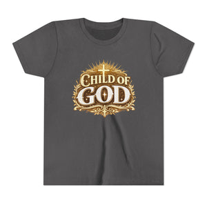 Child of God Youth T‑Shirt – Faith-Based Christian Tee for Kids