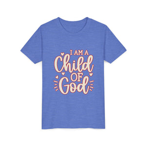 Child of God Youth T‑Shirt – Faith-Based Christian Tee for Kids