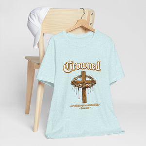 Crown of Thorns Christian T-Shirt  James 1:12| Faith-Based Graphic Tee  Christian Faith T-Shirt, Inspirational Gospel Apparel, Everyday Worship Wear