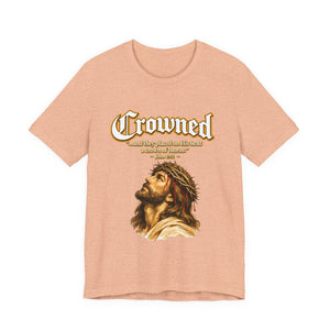 Crowned – Crown of Thorns Jesus T-Shirt John 19:2 | Jesus Faith Graphic Tee