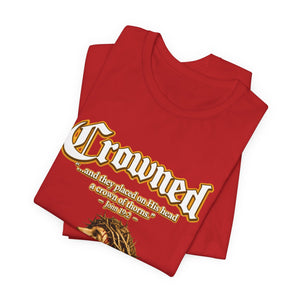 Crowned – Crown of Thorns Jesus T-Shirt John 19:2 | Jesus Faith Graphic Tee