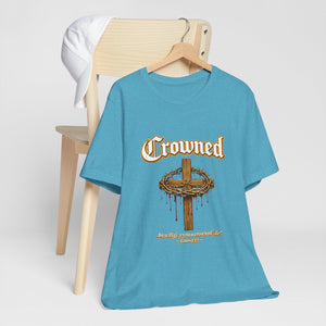 Crown of Thorns Christian T-Shirt  James 1:12| Faith-Based Graphic Tee  Christian Faith T-Shirt, Inspirational Gospel Apparel, Everyday Worship Wear
