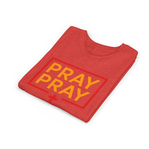 Pray Pray Youth T‑Shirt – Faith-Based Christian Tee for Kids