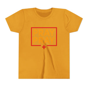 Pray Pray Youth T‑Shirt – Faith-Based Christian Tee for Kids
