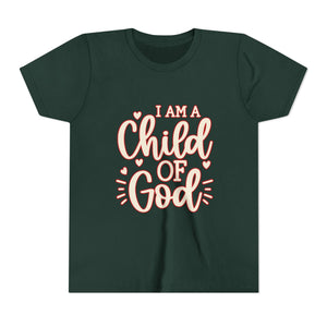 Child of God Youth T‑Shirt – Faith-Based Christian Tee for Kids