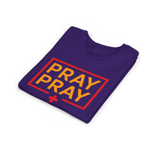 Pray Pray Youth T‑Shirt – Faith-Based Christian Tee for Kids