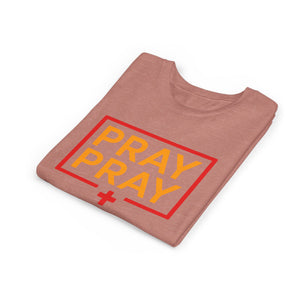 Pray Pray Youth T‑Shirt – Faith-Based Christian Tee for Kids