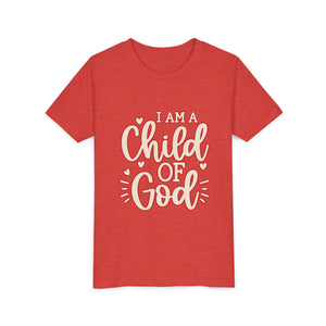 Child of God Youth T‑Shirt – Faith-Based Christian Tee for Kids