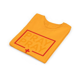 Pray Pray Youth T‑Shirt – Faith-Based Christian Tee for Kids