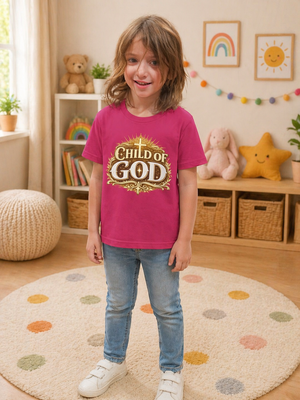 Child of God Youth T‑Shirt – Faith-Based Christian Tee for Kids
