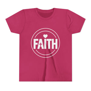 Faith Youth T‑Shirt – Faith-Based Christian Tee for Kids