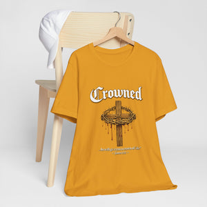 Crown of Thorns Christian T-Shirt  James 1:12| Faith-Based Graphic Tee  Christian Faith T-Shirt, Inspirational Gospel Apparel, Everyday Worship Wear