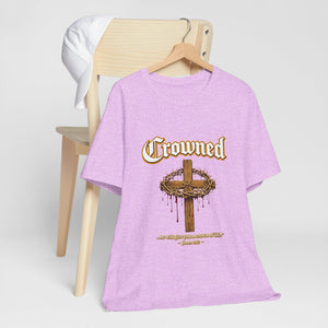 Crown of Thorns Christian T-Shirt  James 1:12| Faith-Based Graphic Tee  Christian Faith T-Shirt, Inspirational Gospel Apparel, Everyday Worship Wear