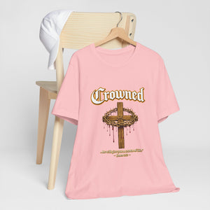 Crown of Thorns Christian T-Shirt  James 1:12| Faith-Based Graphic Tee  Christian Faith T-Shirt, Inspirational Gospel Apparel, Everyday Worship Wear