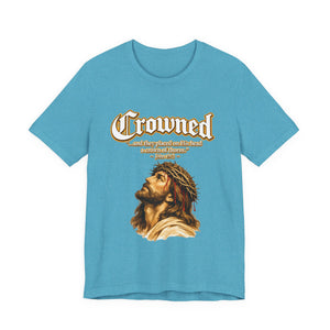 Crowned – Crown of Thorns Jesus T-Shirt John 19:2 | Jesus Faith Graphic Tee