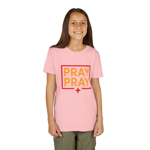 Pray Pray Youth T‑Shirt – Faith-Based Christian Tee for Kids