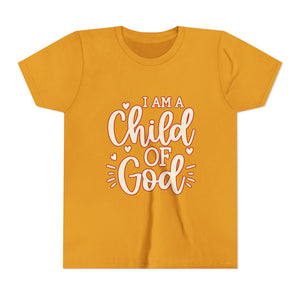 Child of God Youth T‑Shirt – Faith-Based Christian Tee for Kids