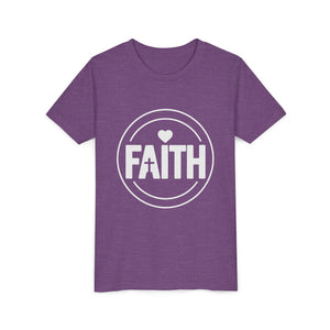 Faith Youth T‑Shirt – Faith-Based Christian Tee for Kids