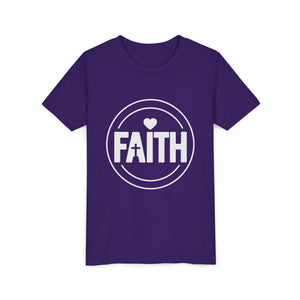 Faith Youth T‑Shirt – Faith-Based Christian Tee for Kids