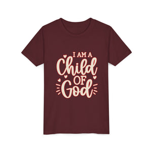 Child of God Youth T‑Shirt – Faith-Based Christian Tee for Kids