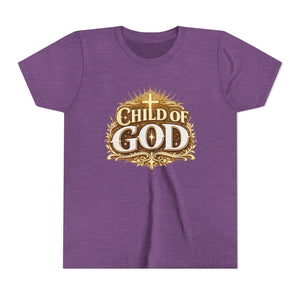 Child of God Youth T‑Shirt – Faith-Based Christian Tee for Kids