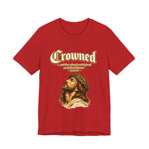 Crowned – Crown of Thorns Jesus T-Shirt John 19:2 | Jesus Faith Graphic Tee
