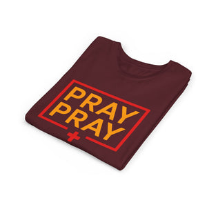 Pray Pray Youth T‑Shirt – Faith-Based Christian Tee for Kids