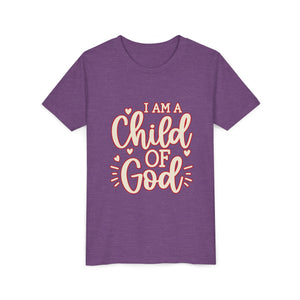 Child of God Youth T‑Shirt – Faith-Based Christian Tee for Kids