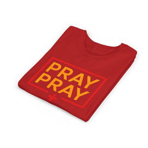 Pray Pray Youth T‑Shirt – Faith-Based Christian Tee for Kids