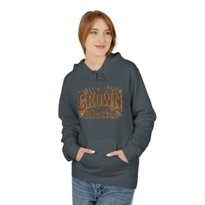 Crown Hoodie — Hebrews 2:9 Inspirational Christian Pullover