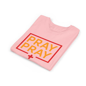 Pray Pray Youth T‑Shirt – Faith-Based Christian Tee for Kids