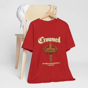 Crown of Thorns Christian T-Shirt  James 1:12| Faith-Based Graphic Tee  Christian Faith T-Shirt, Inspirational Gospel Apparel, Everyday Worship Wear
