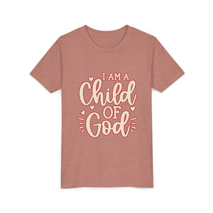 Child of God Youth T‑Shirt – Faith-Based Christian Tee for Kids