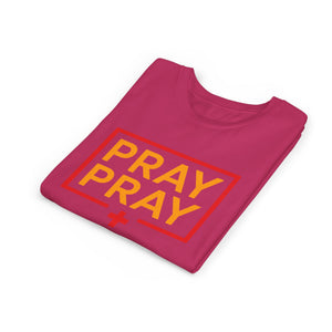 Pray Pray Youth T‑Shirt – Faith-Based Christian Tee for Kids