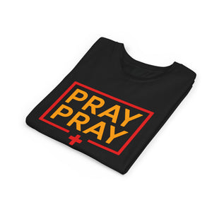 Pray Pray Youth T‑Shirt – Faith-Based Christian Tee for Kids