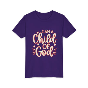 Child of God Youth T‑Shirt – Faith-Based Christian Tee for Kids