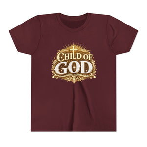 Child of God Youth T‑Shirt – Faith-Based Christian Tee for Kids